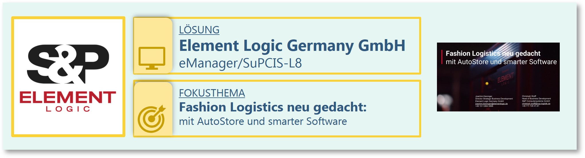 Elemt Logic Germany